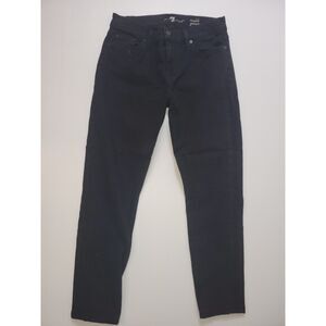7 For All Mankind Black‎ ankle gwenevere Denim Jeans Womens 26